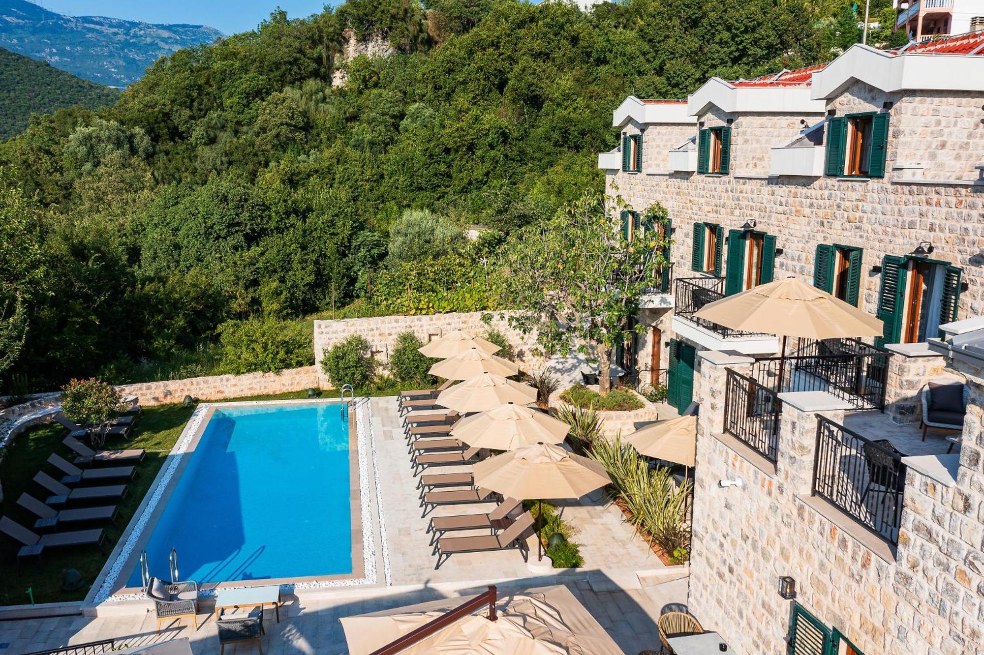 Boutique Hotel Ruzmarin Spa & Garden By Aycon Budva Eksteriør billede